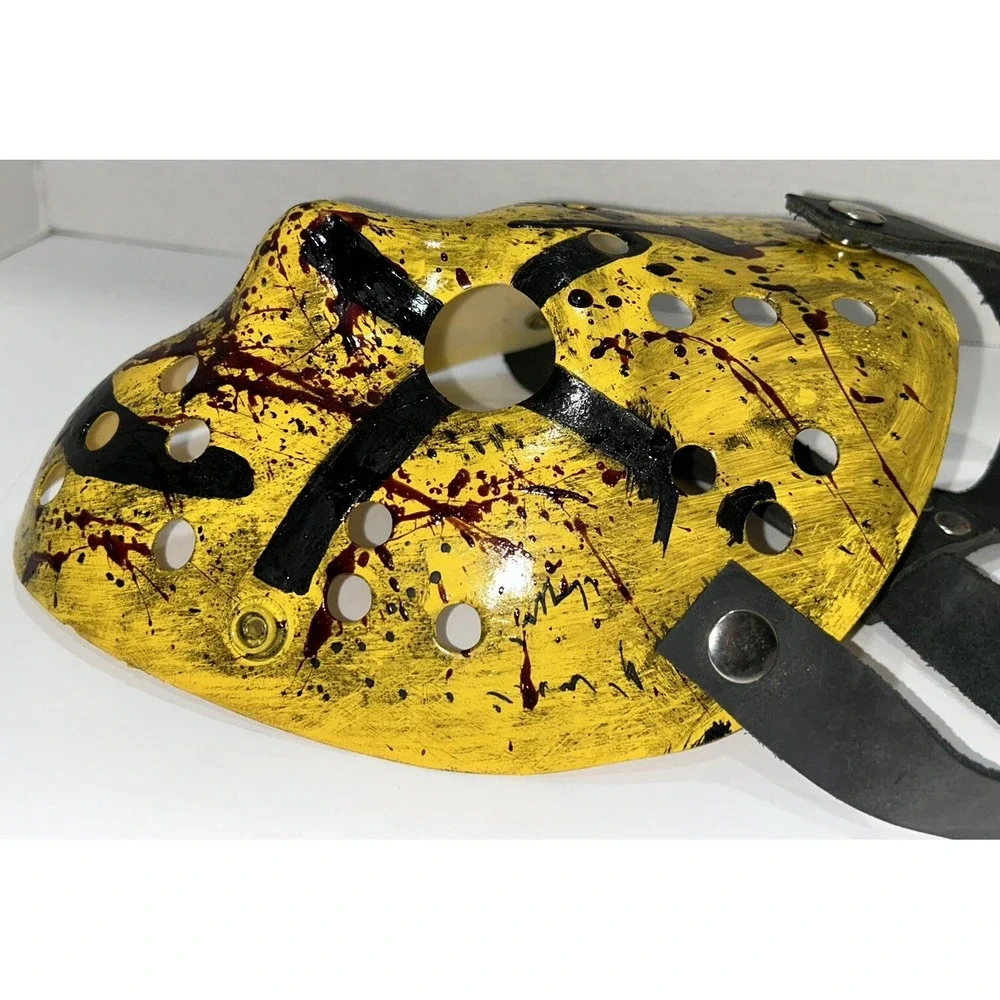 Halloween Party Hockey Mask‎ Horror Man Made Decoration Unique Scary Cosplay